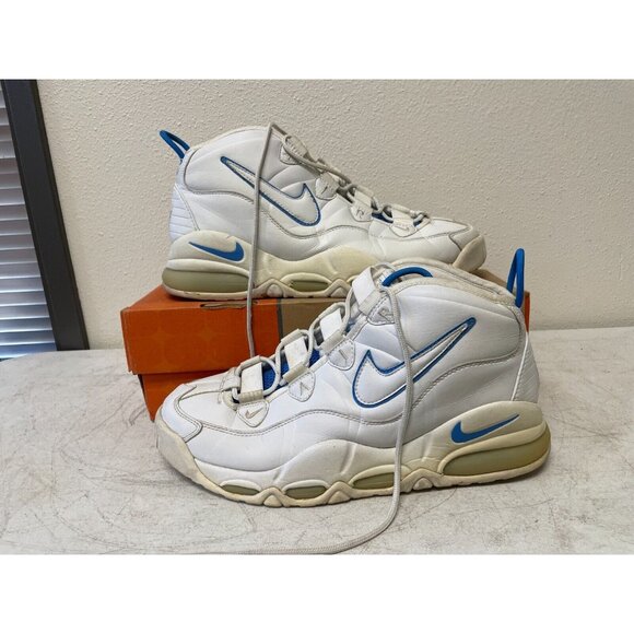 VNTG🔥 Sz 13 - Nike Air Max TEMPO White Royal Blue Vintage Pippen 624011-111
